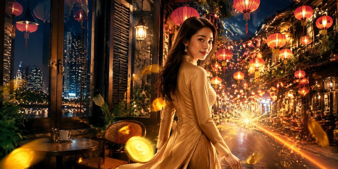 Người dùng Hà Nội thưởng thức cà phê buổi sáng và xem thông tin cá cược bóng đá Việt Nam