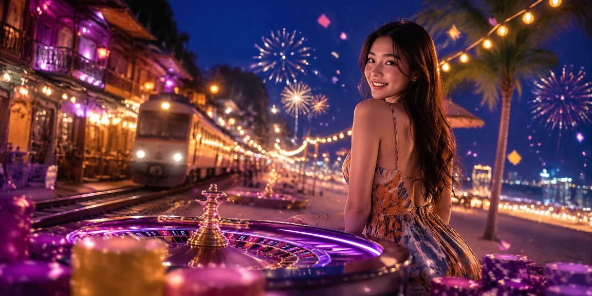 Giao diện nền tảng 475 với ánh đèn neon rực rỡ tại Hà Nội, thể hiện trải nghiệm casino trực tuyến hiện đại