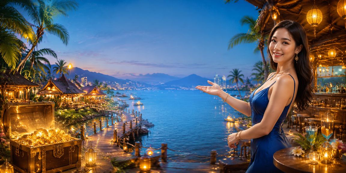 Khung cảnh giải trí casino sôi động tại bãi biển Nha Trang, gợi nhớ không khí trải nghiệm nền tảng 475 phong phú